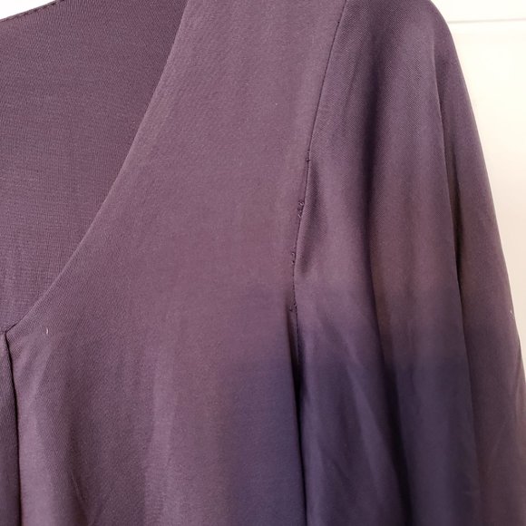 Costa Blanca Purple Dress, Size Medium - Picture 5 of 5